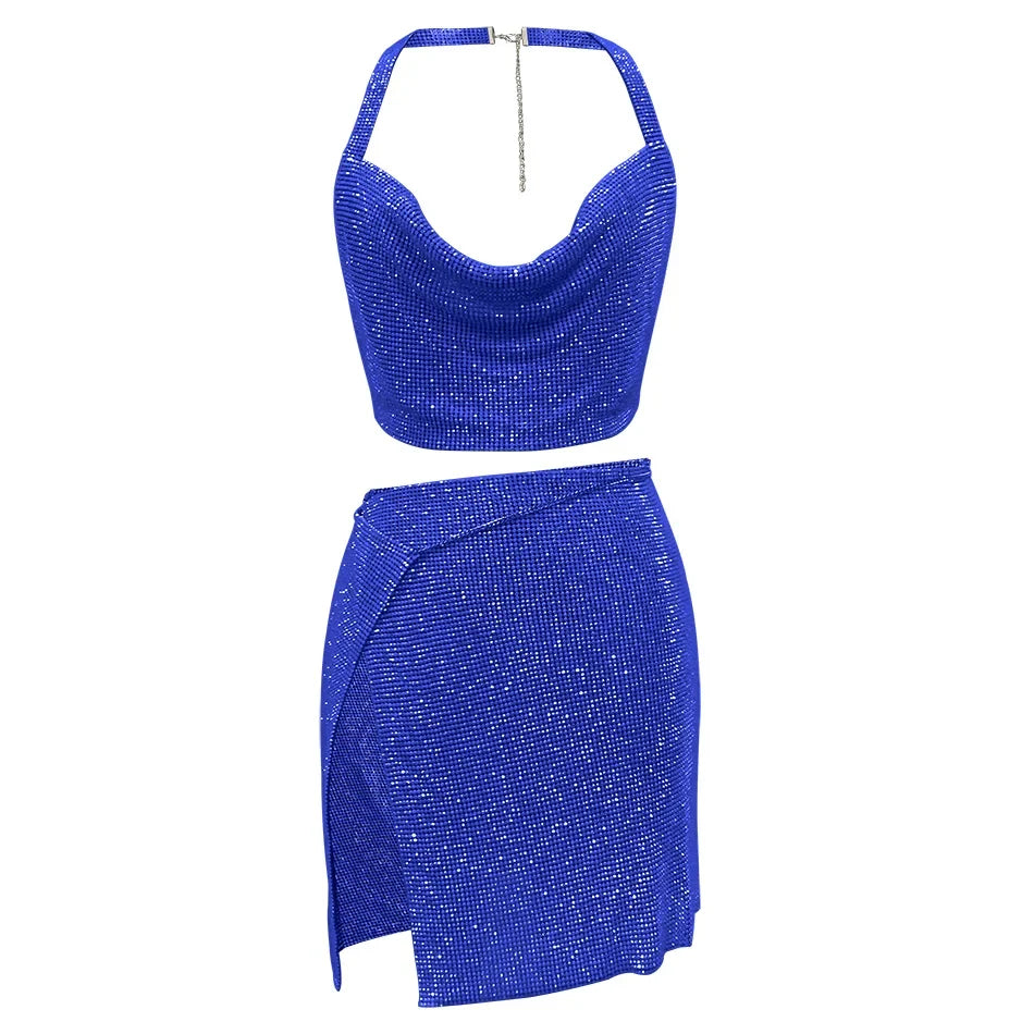 Diamond Skirt Set
