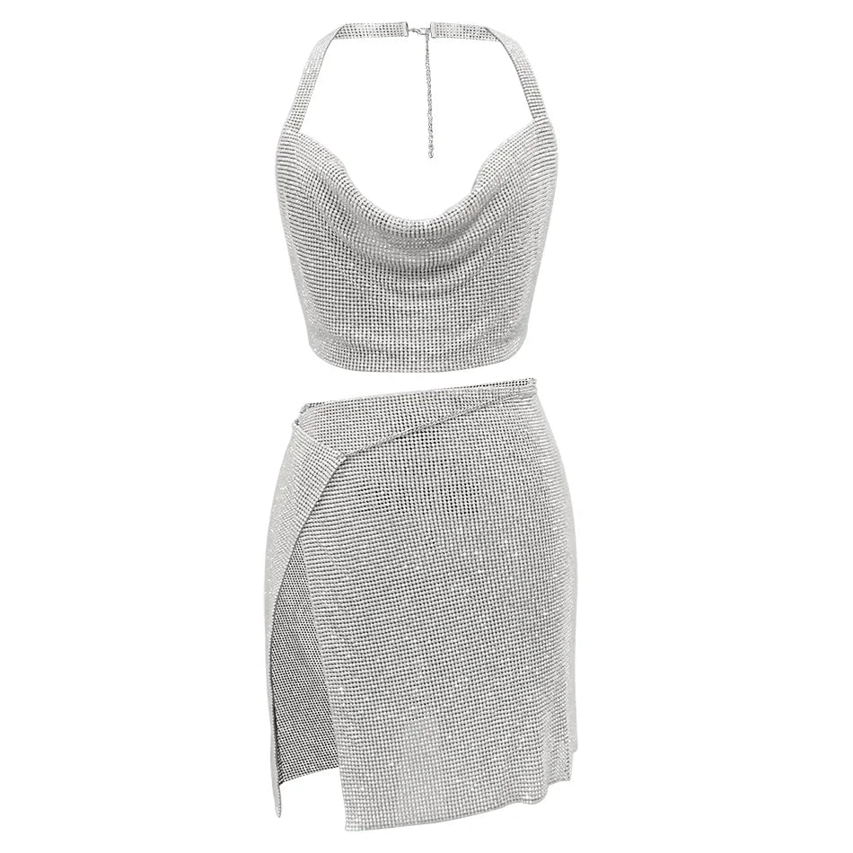 Diamond Skirt Set