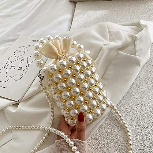 Her Pearls Beading Tote Bag