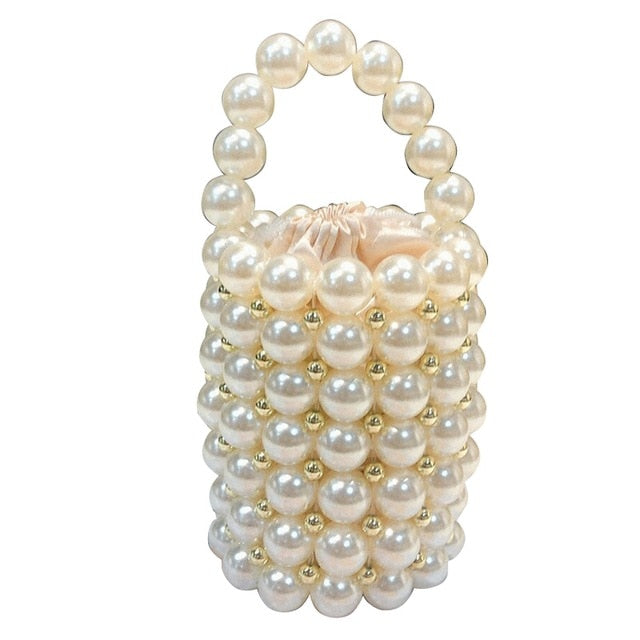 Her Pearls Beading Tote Bag