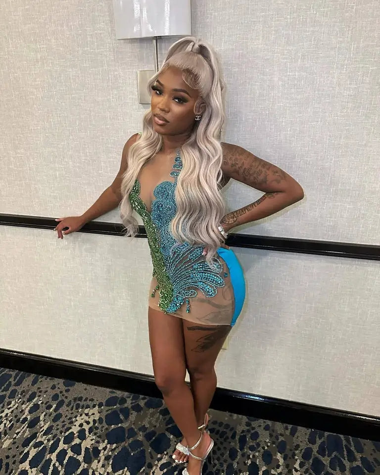 Hue Luxury Mini Dress