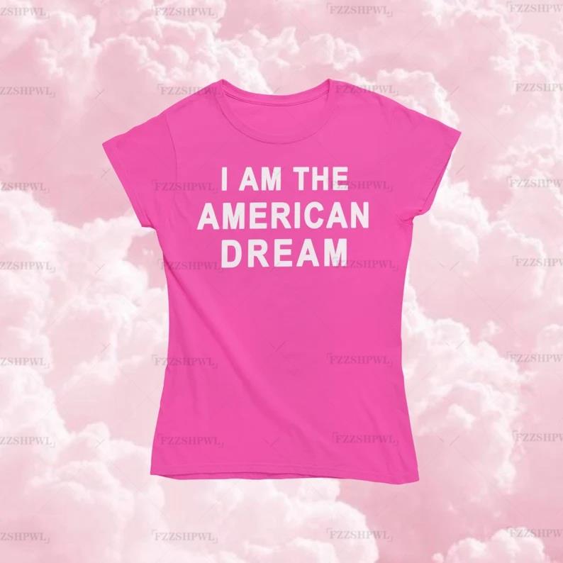I Am The American Dream Crop Top