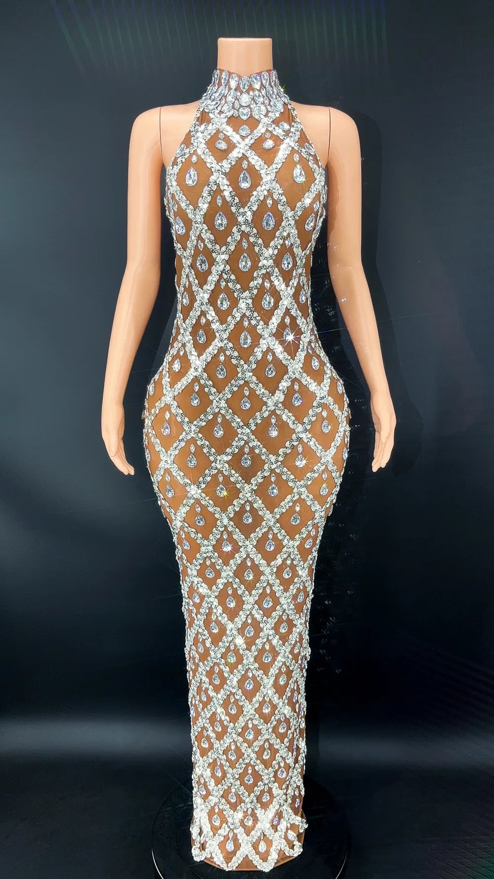 I Like It Shiny Maxi Dress