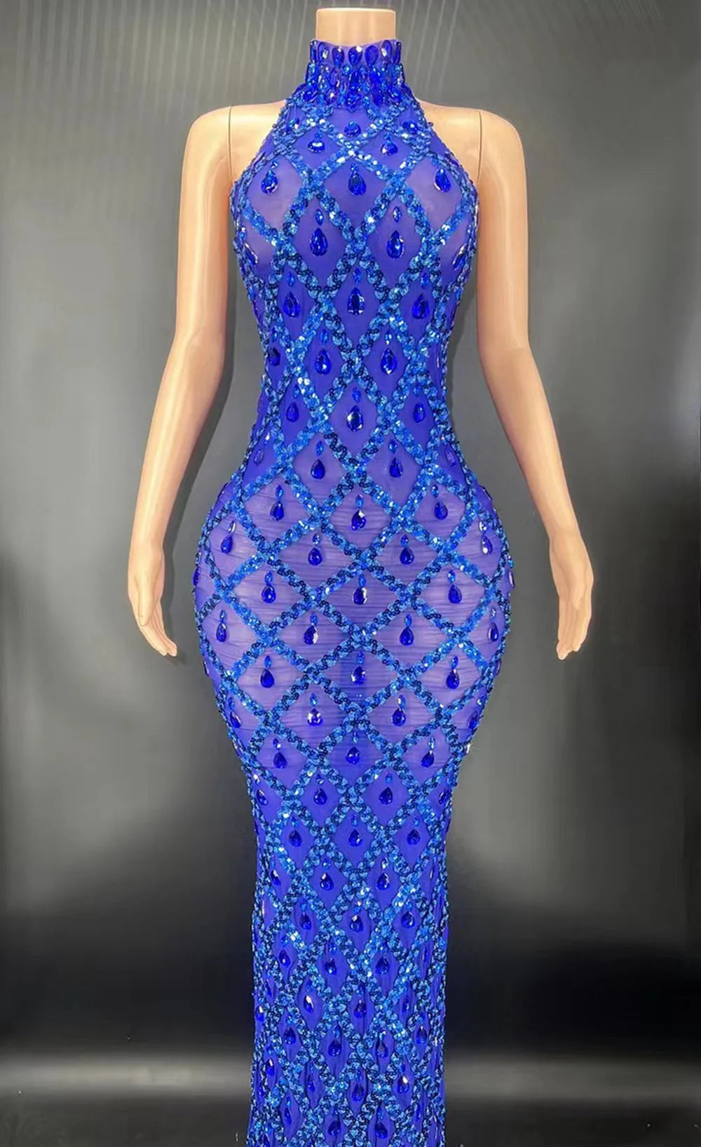 I Like It Shiny Maxi Dress
