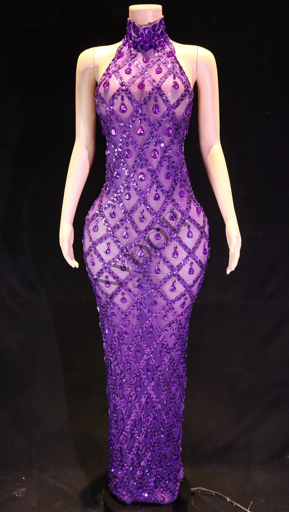 I Like It Shiny Maxi Dress