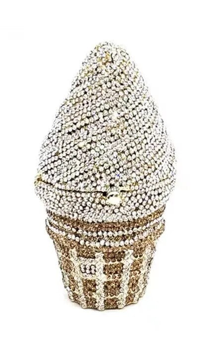Ice Cream Crystal Purse