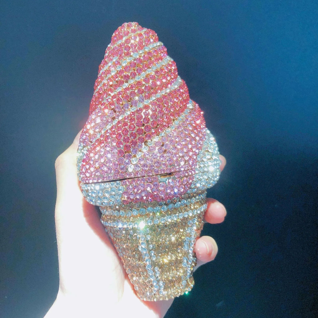 Ice Cream Crystal Purse