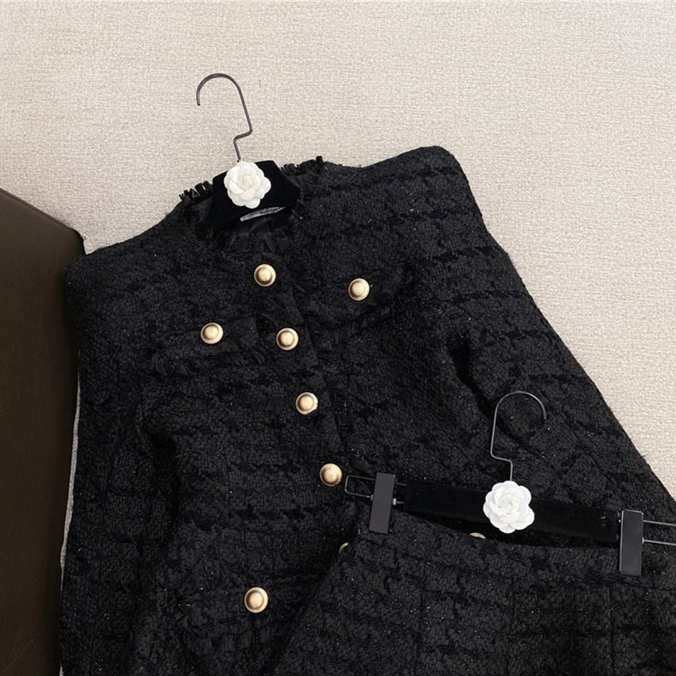 Jackey Blazer Jacket Short Set