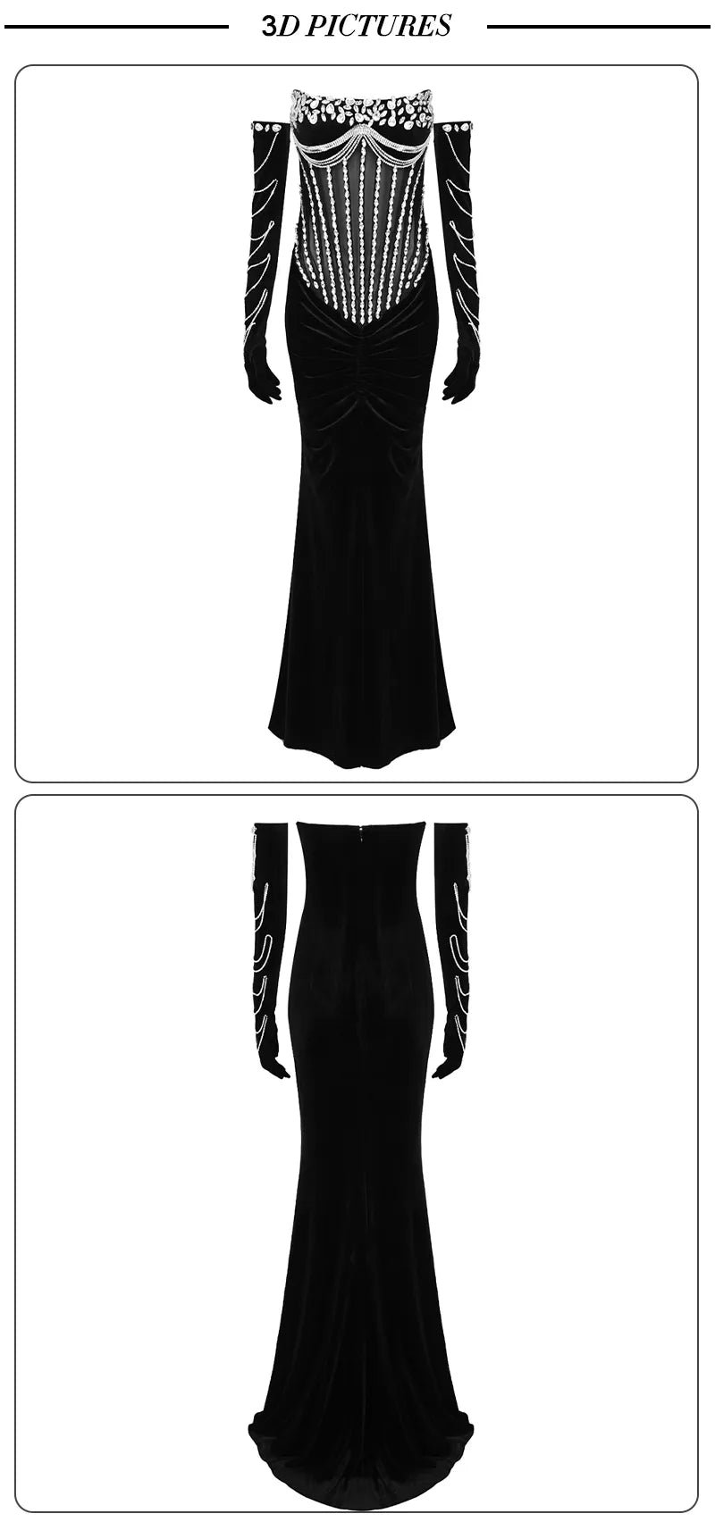 Janelle Velvet Maxi Dress