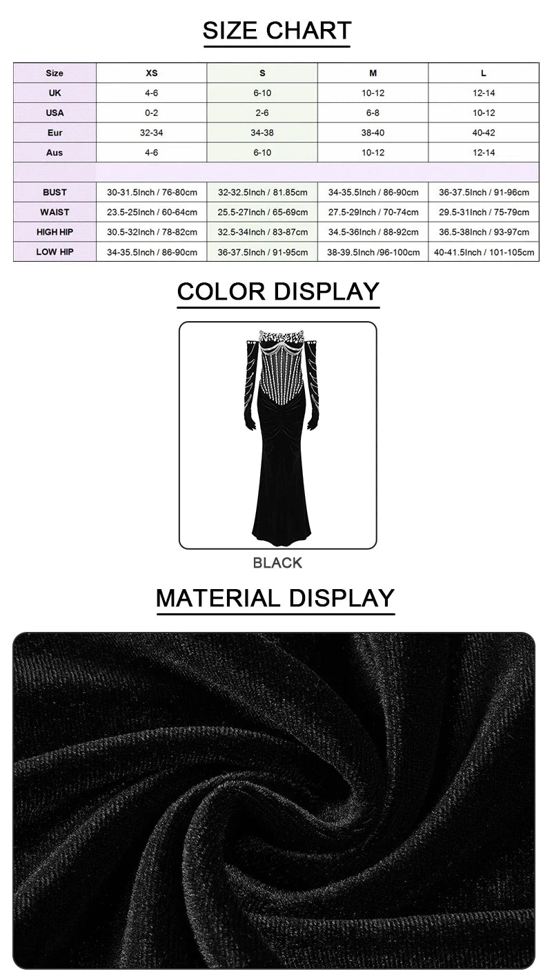 Janelle Velvet Maxi Dress