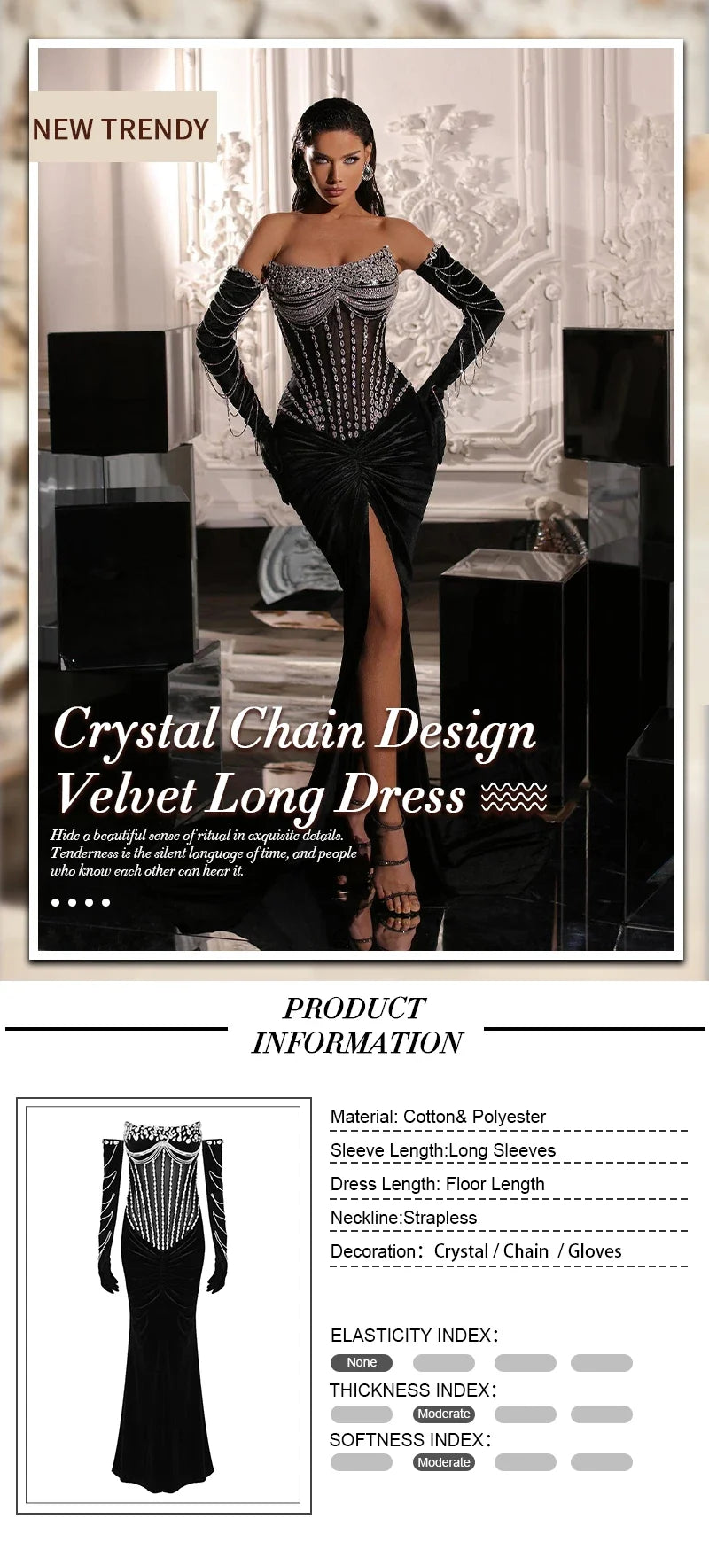 Janelle Velvet Maxi Dress