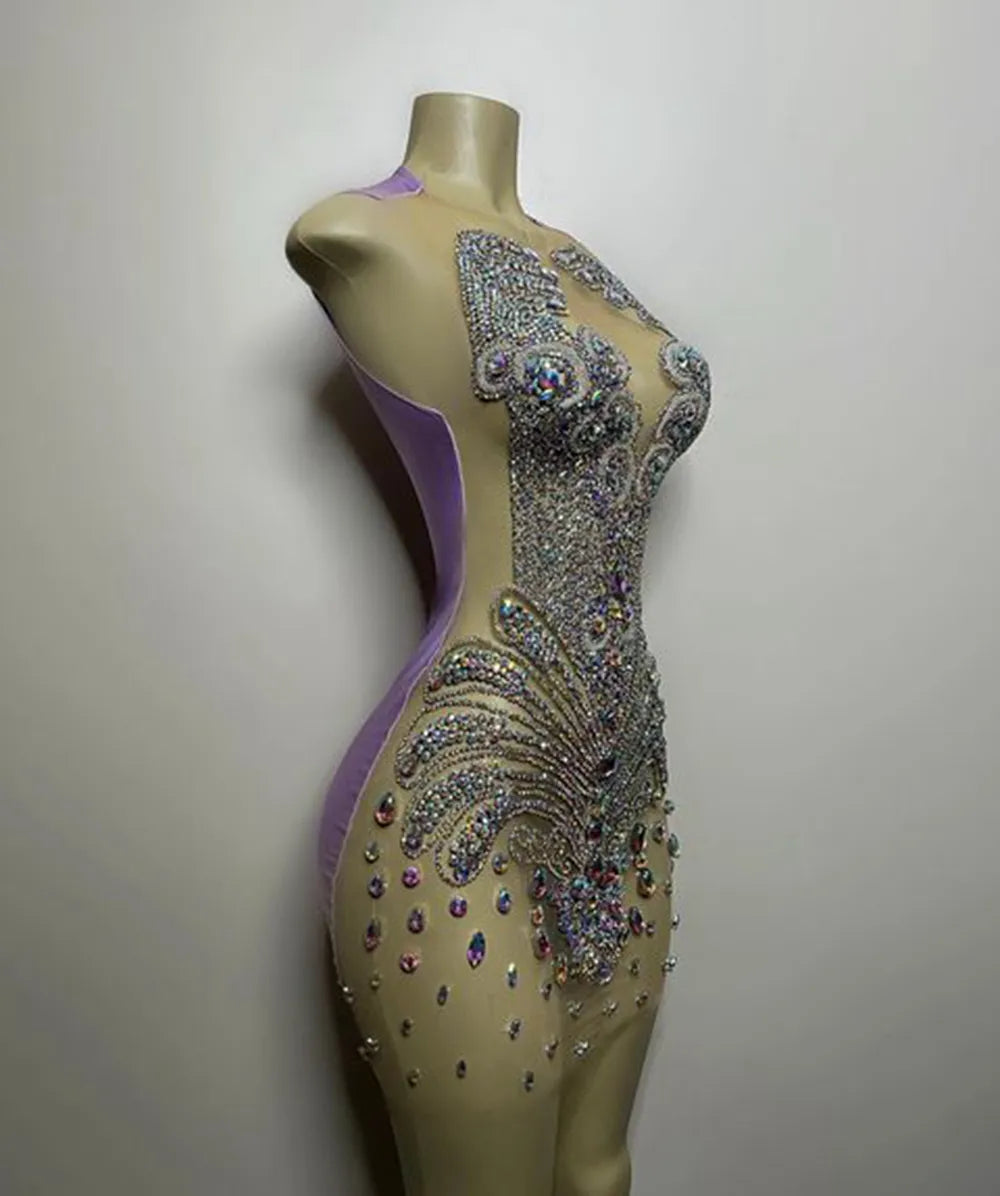 Jordyn Rhinestone Dress