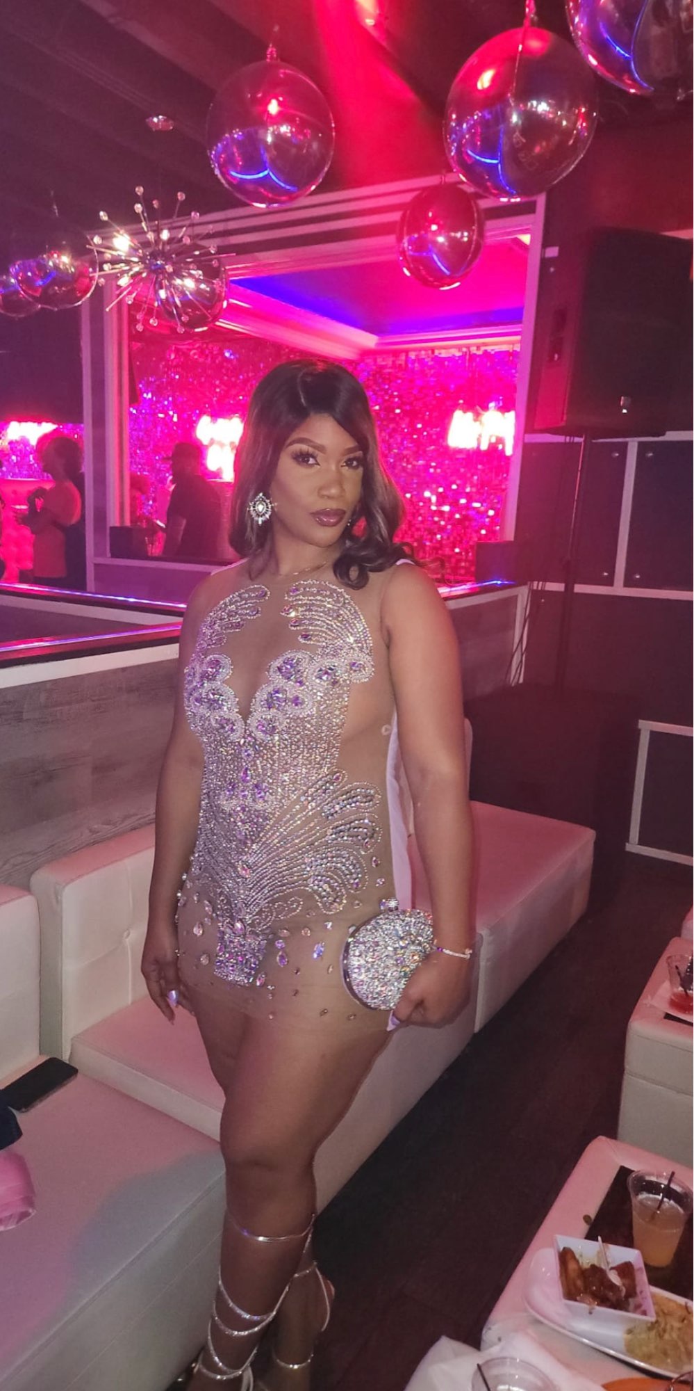 Jordyn Rhinestone Dress