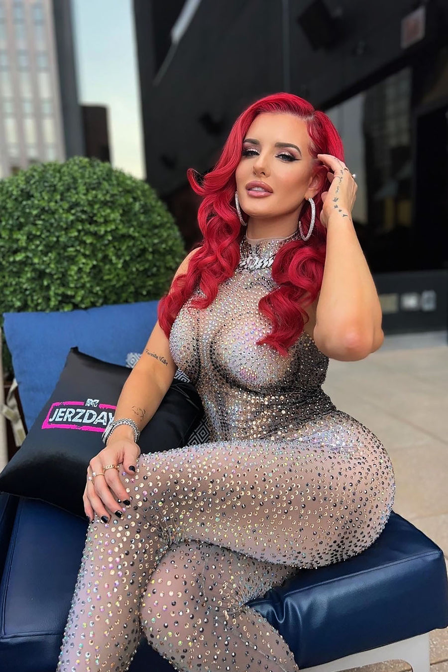 Justine Rhinestone Jumpsuit
