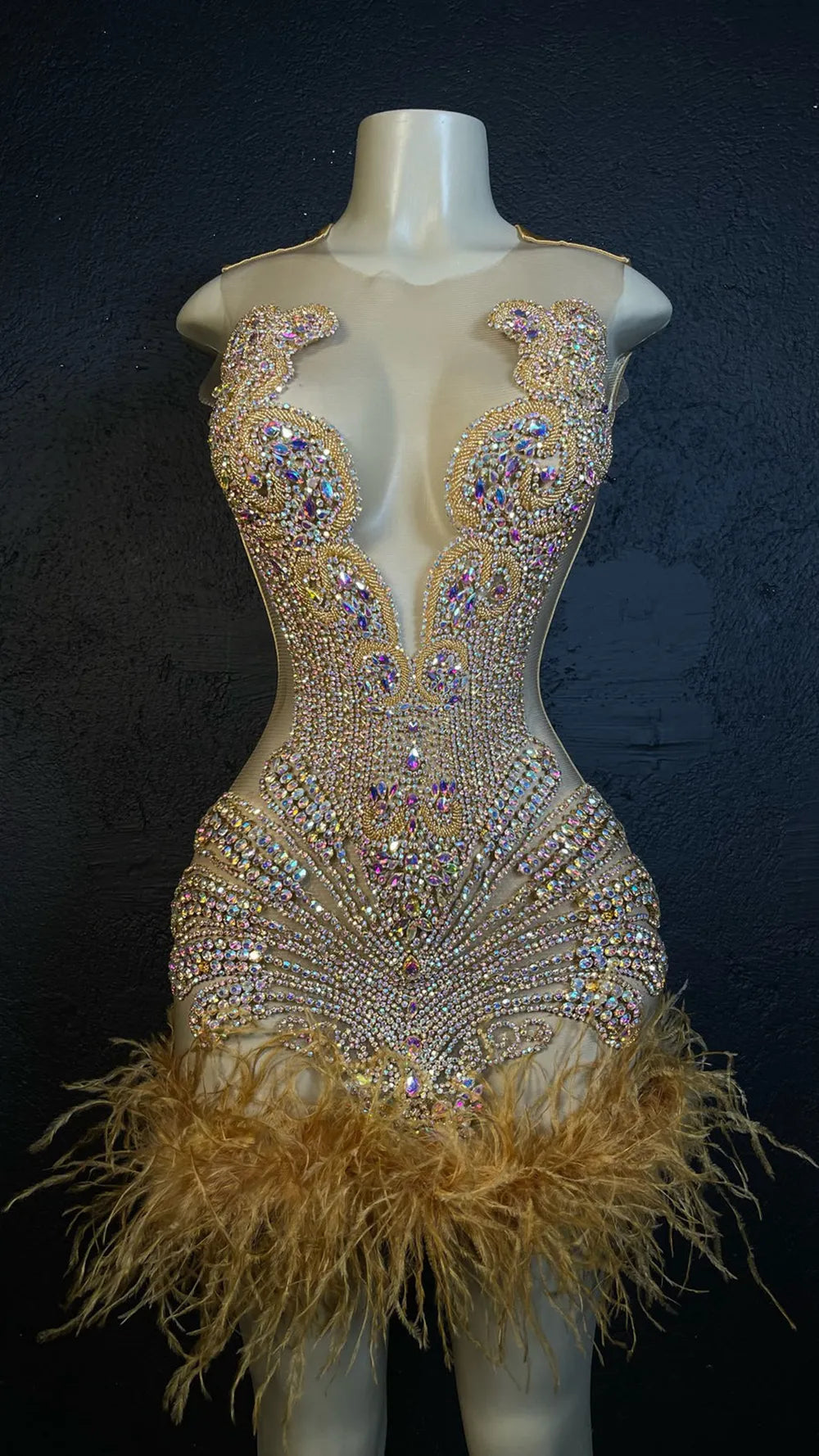 Kadijah Feather Dress