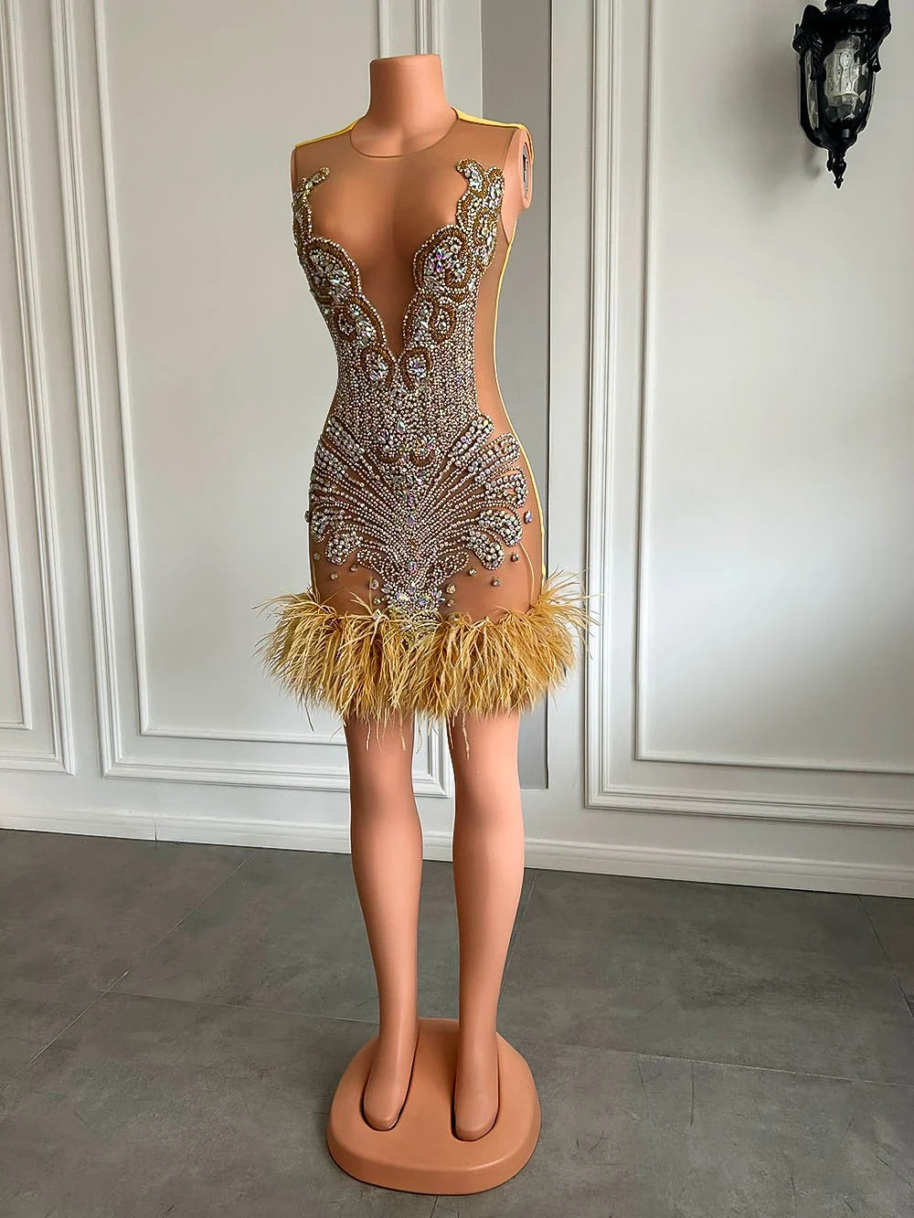Kadijah Feather Dress