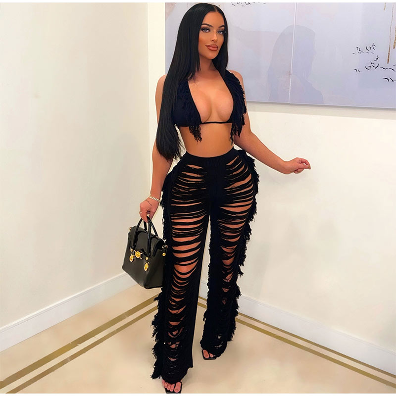 Kamaya Tassel Pants Set