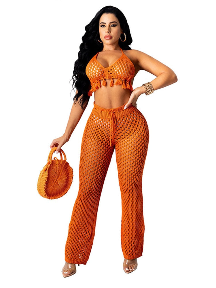Kamaya Tassel Pants Set