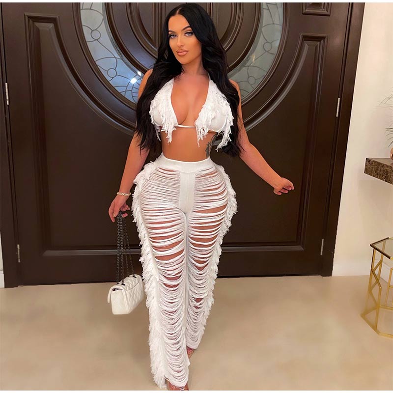 Kamaya Tassel Pants Set