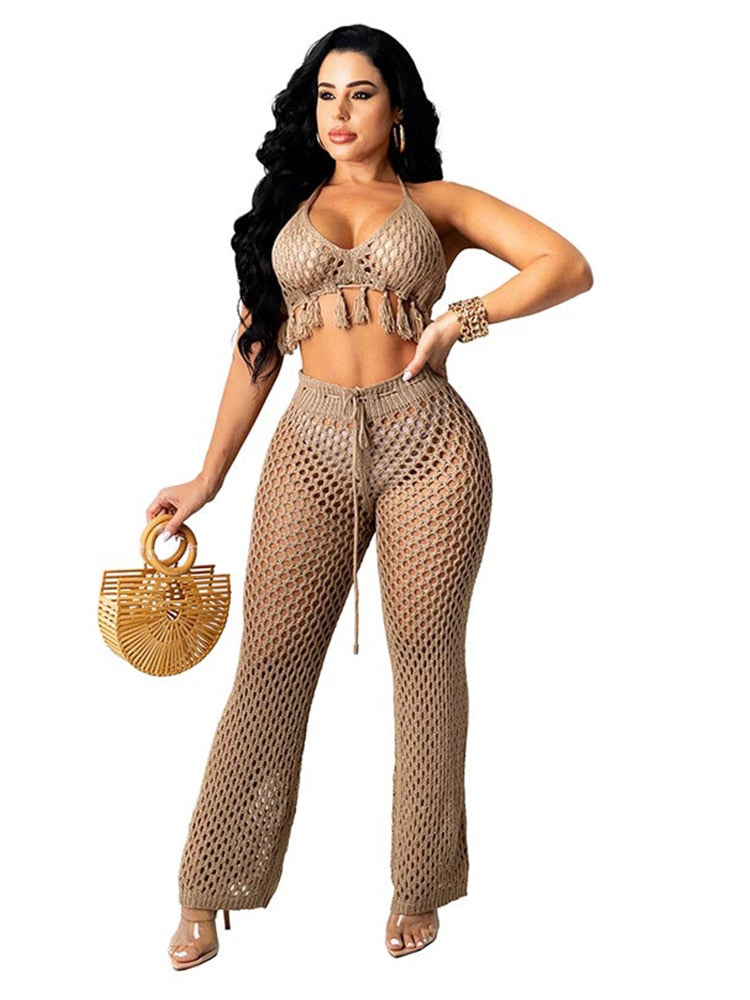 Kamaya Tassel Pants Set
