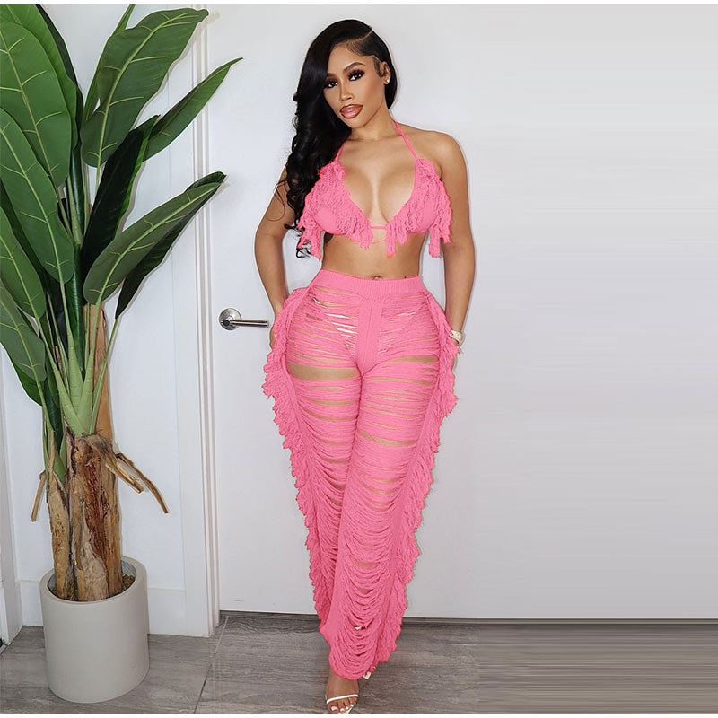 Kamaya Tassel Pants Set