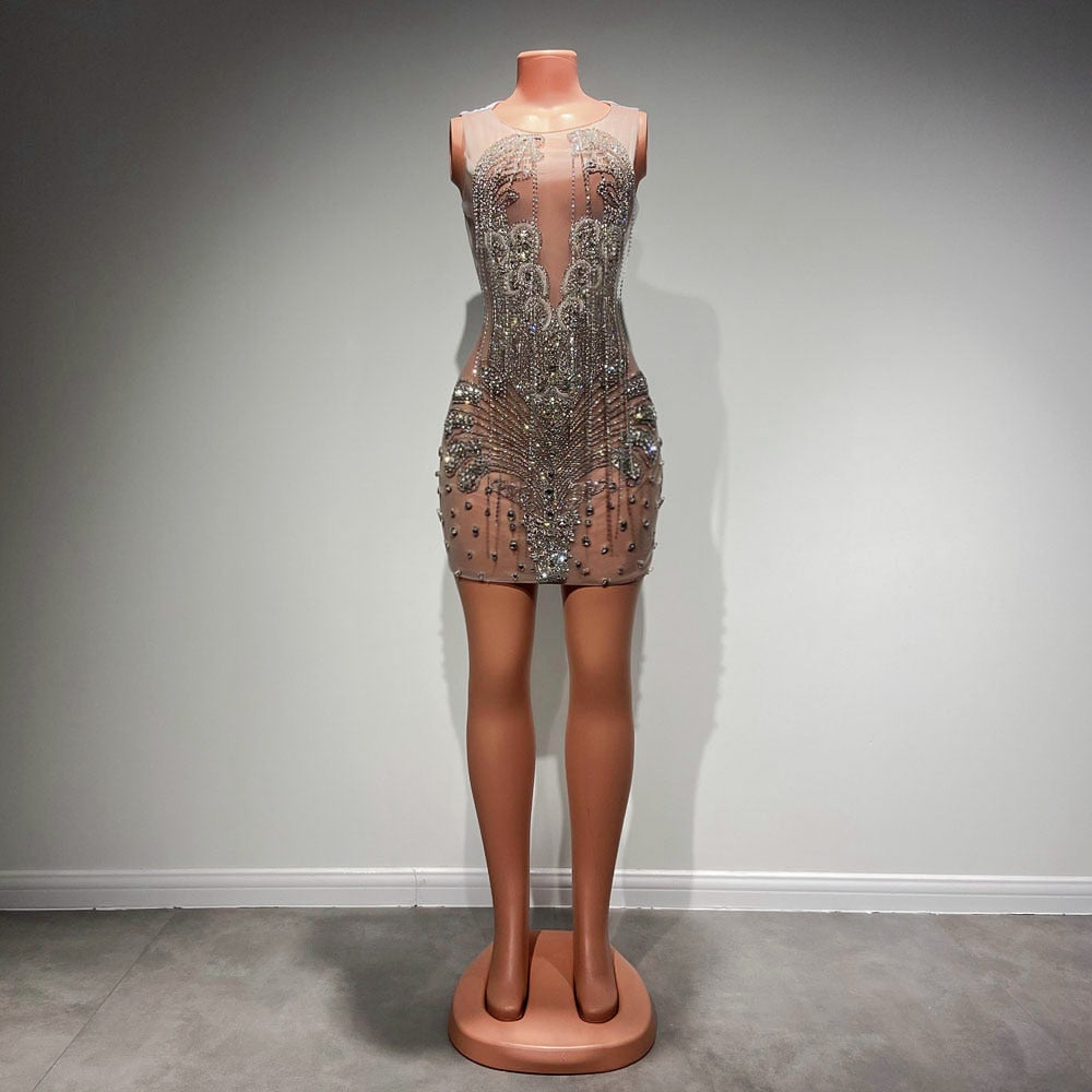 Keisha Luxury Beaded Dress