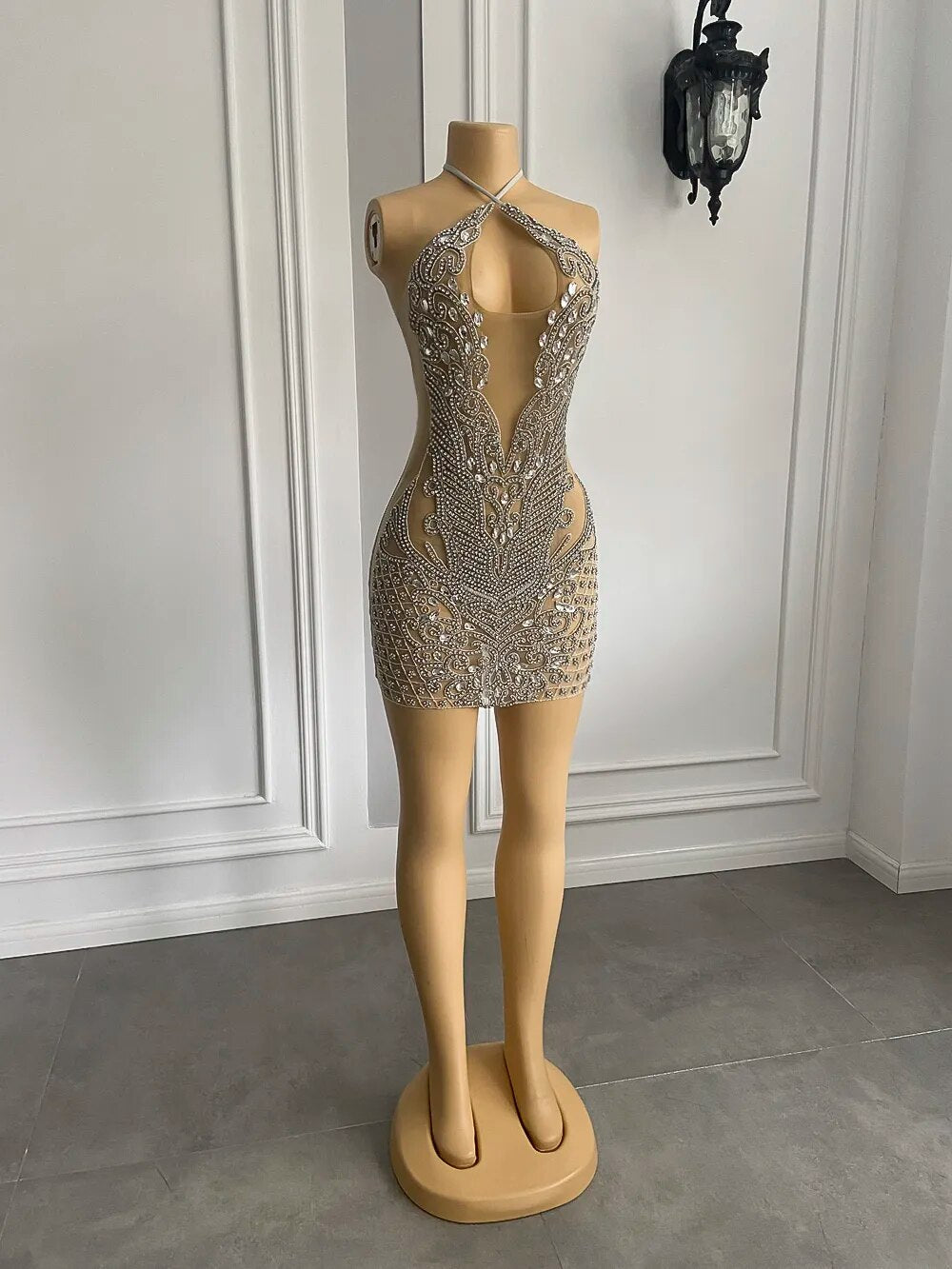 Kelsie Diamond Mini Dress