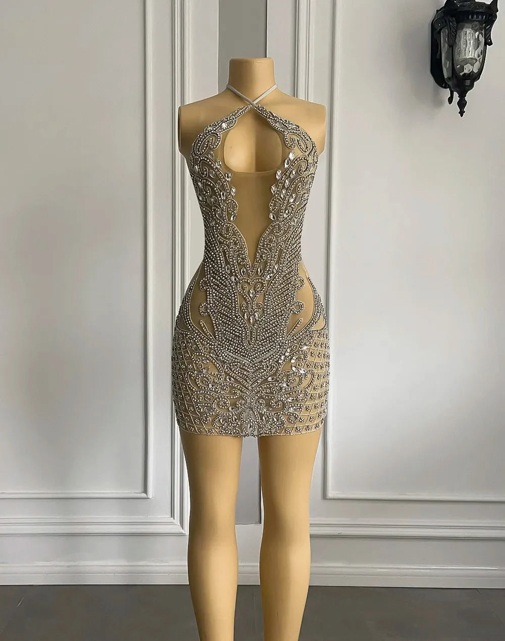 Kelsie Diamond Mini Dress