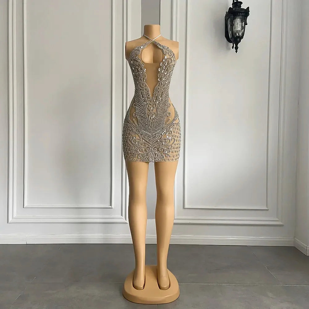 Kelsie Diamond Mini Dress