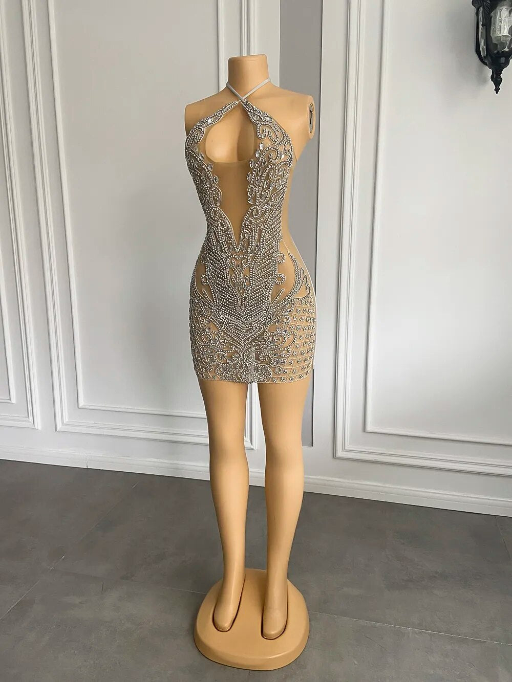 Kelsie Diamond Mini Dress
