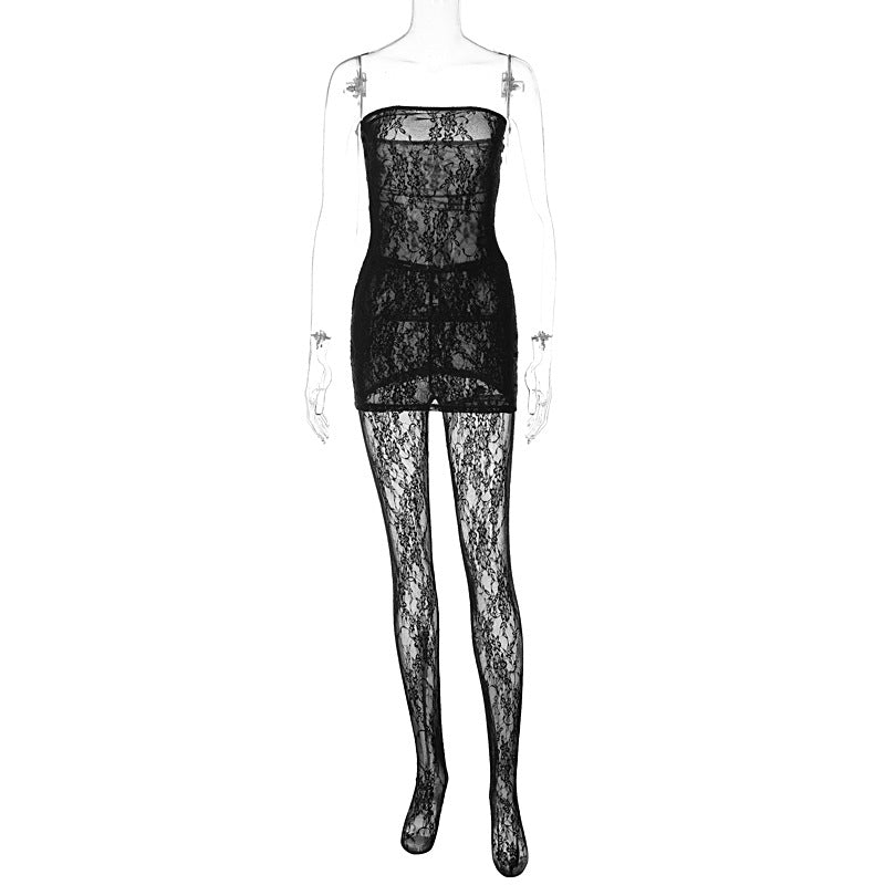 Lacey Mesh Set