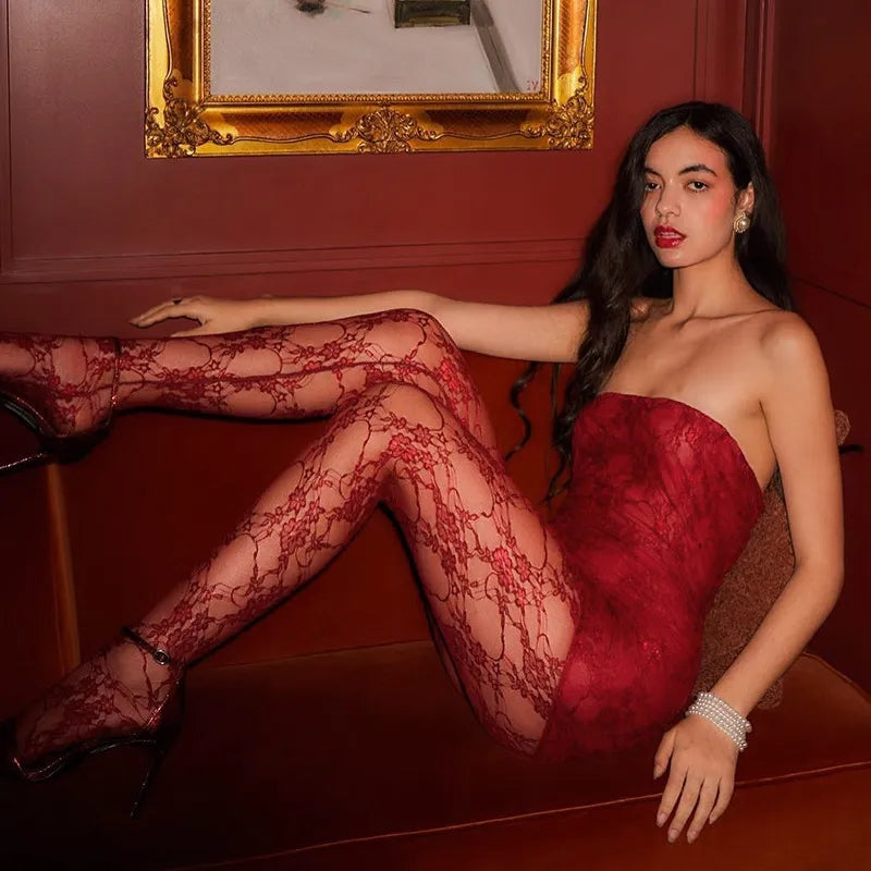 Lacey Mesh Set