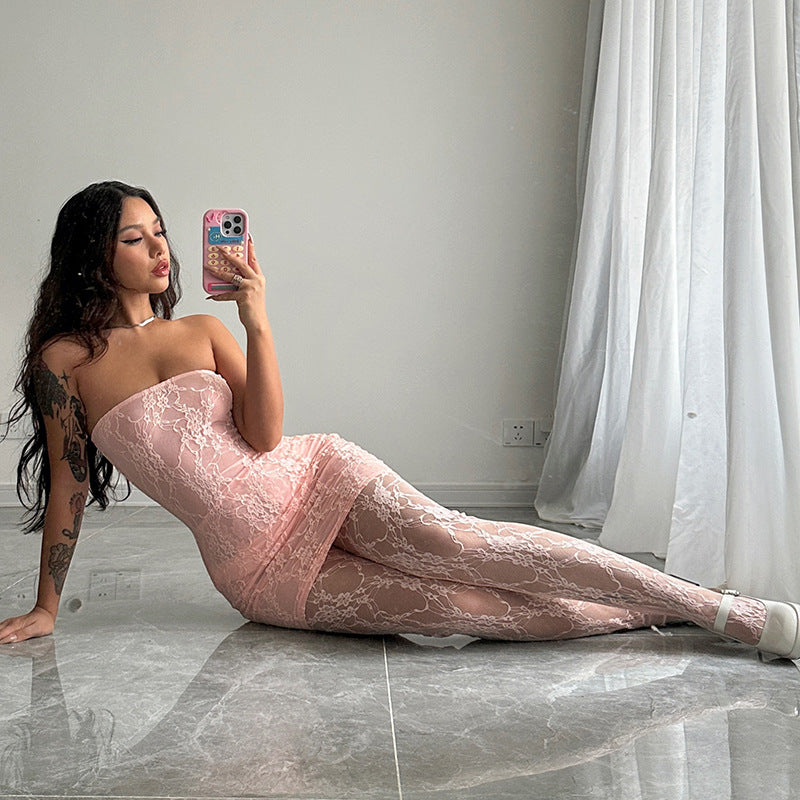 Lacey Mesh Set