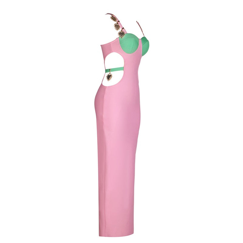 Lauren Bodycon Bandage Maxi Dress