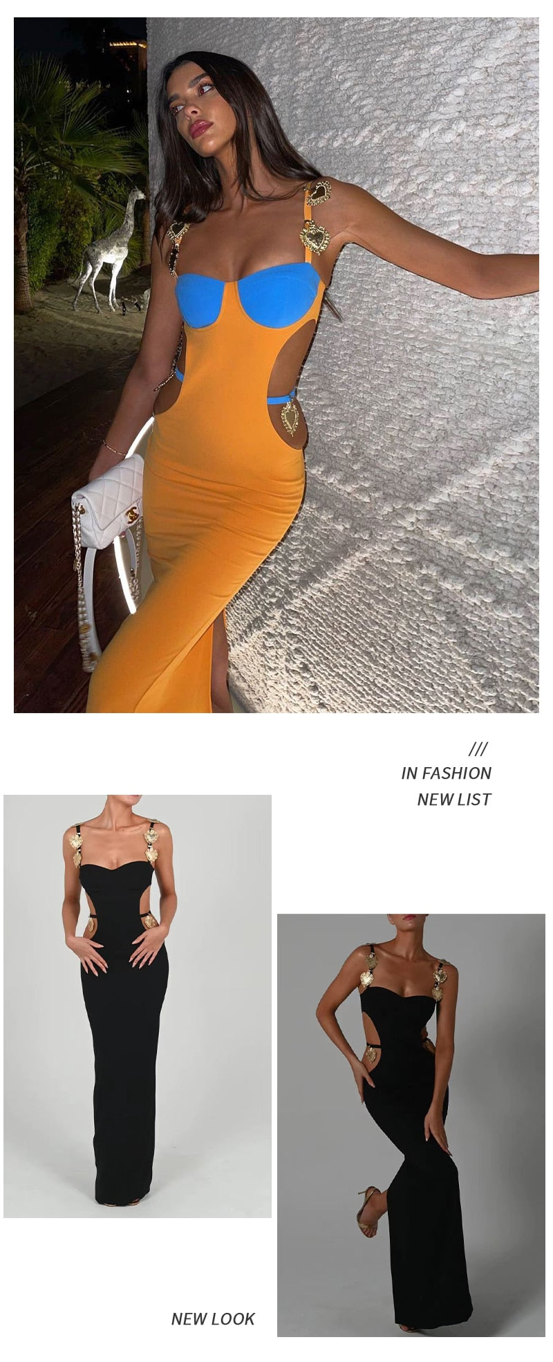 Lauren Bodycon Bandage Maxi Dress