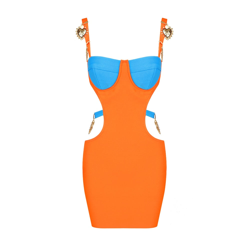 Lauren Bodycon Bandage Mini Dress