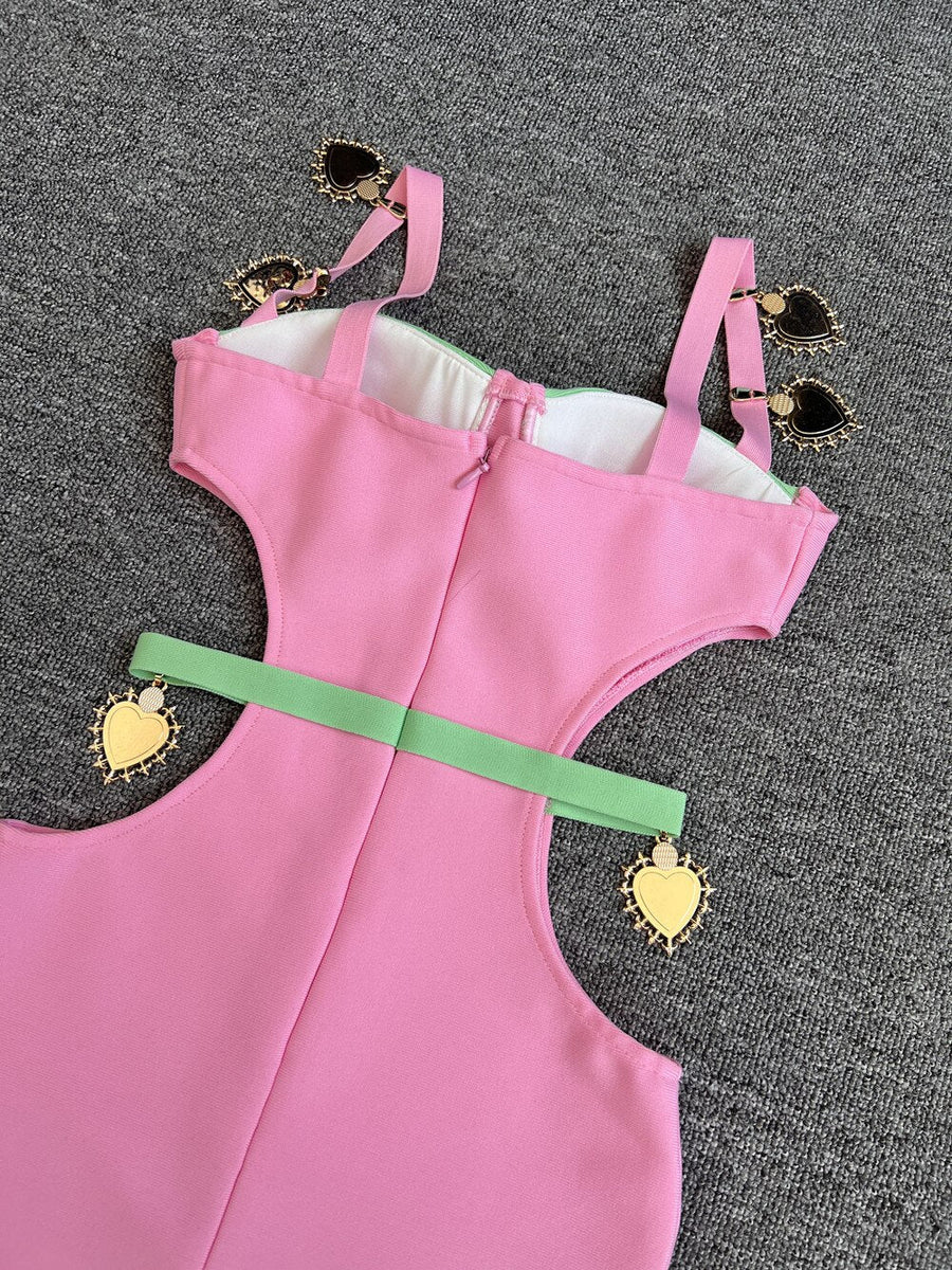 Lauren Bodycon Bandage Mini Dress