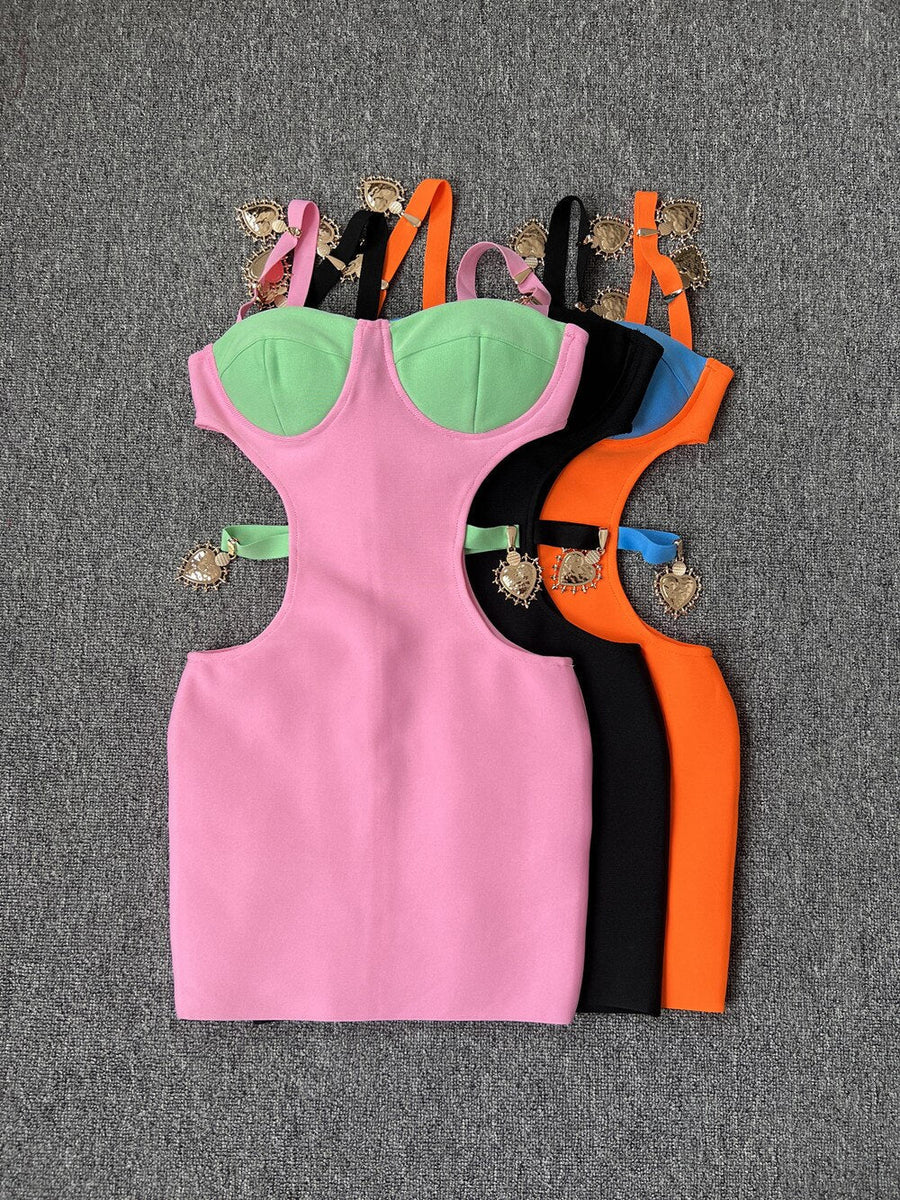 Lauren Bodycon Bandage Mini Dress