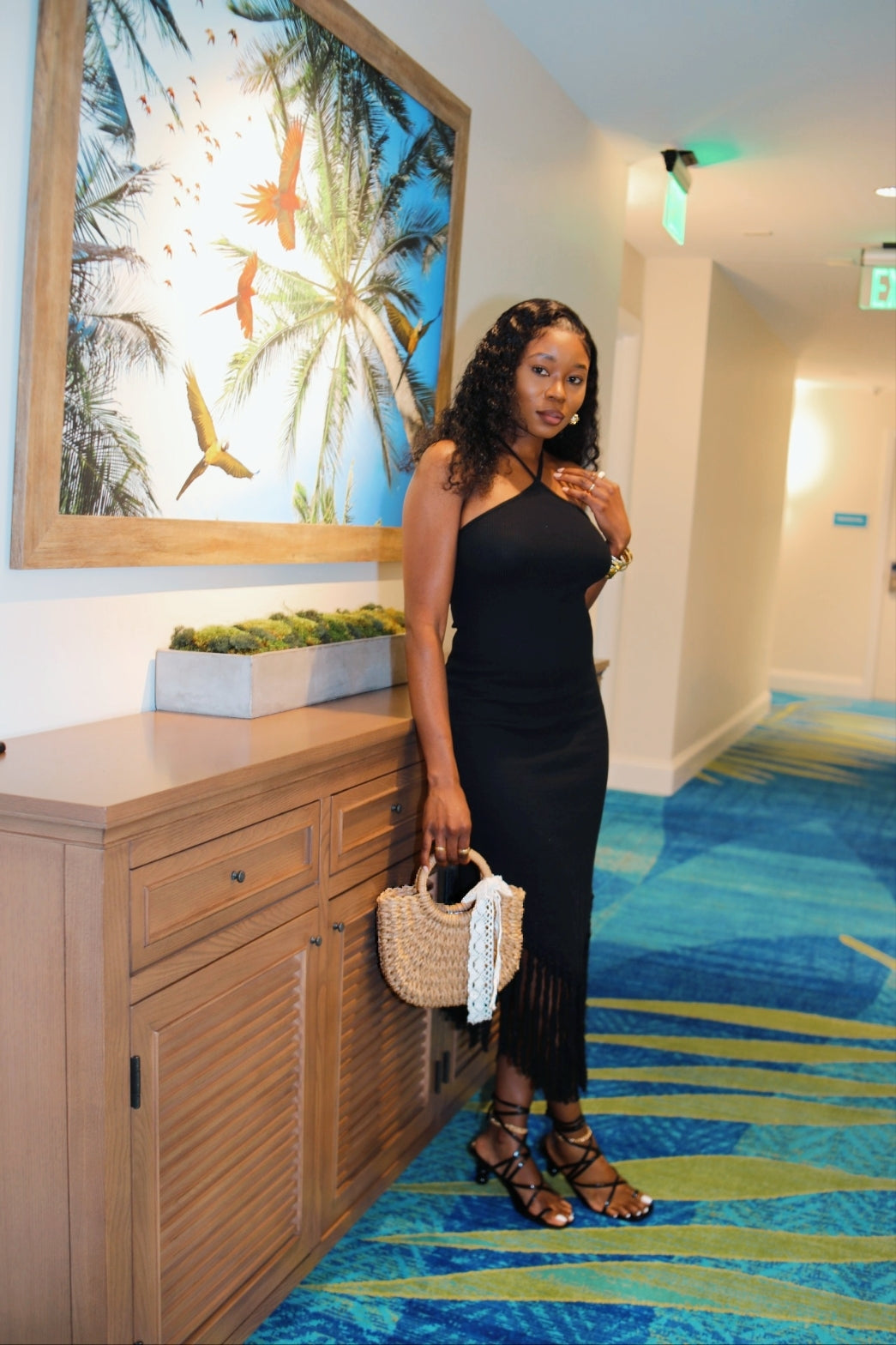 Leslie Fringe Bodycon Dress