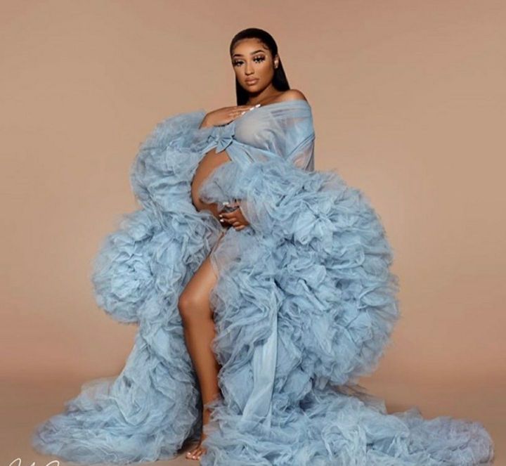 Lilly Fluffy Tulle Robe