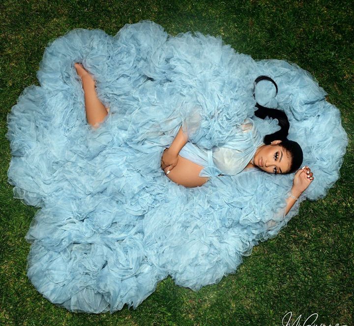 Lilly Fluffy Tulle Robe
