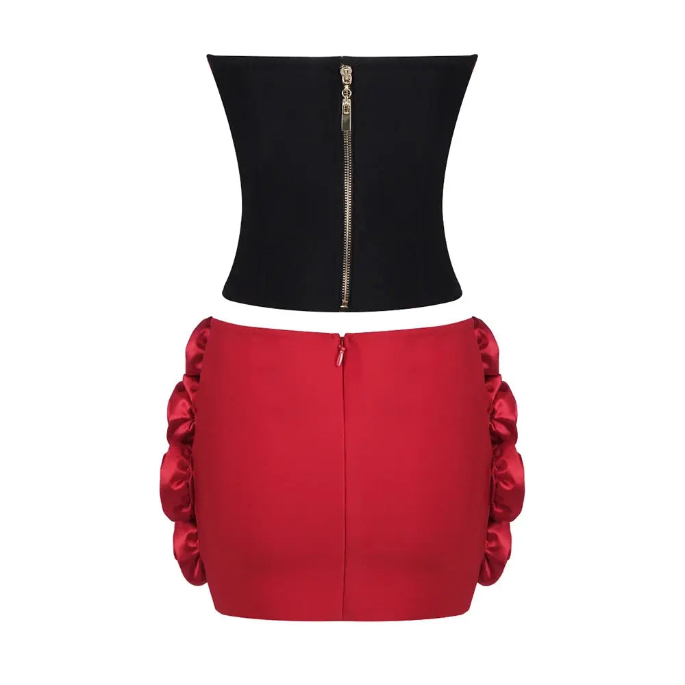 Lizzy Bandage Skirt Set