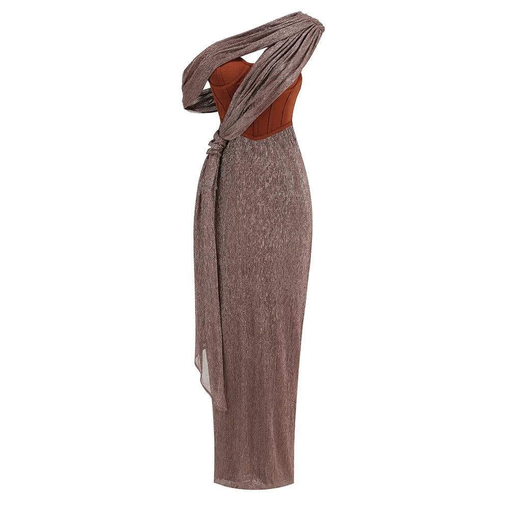 Lona Bandage Maxi Dress