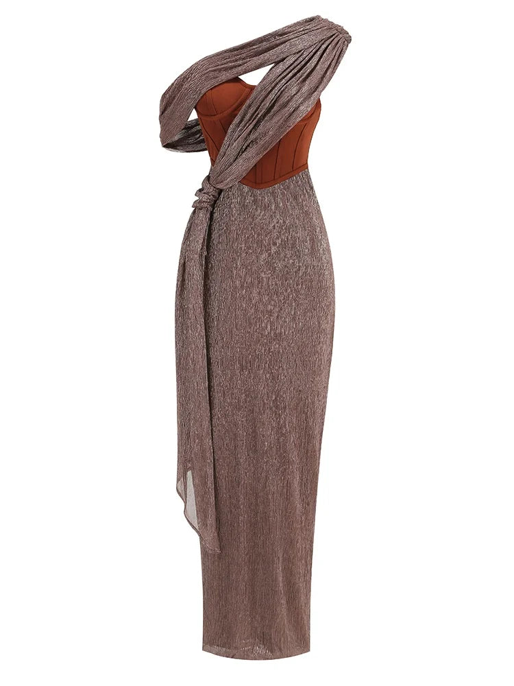 Lona Bandage Maxi Dress