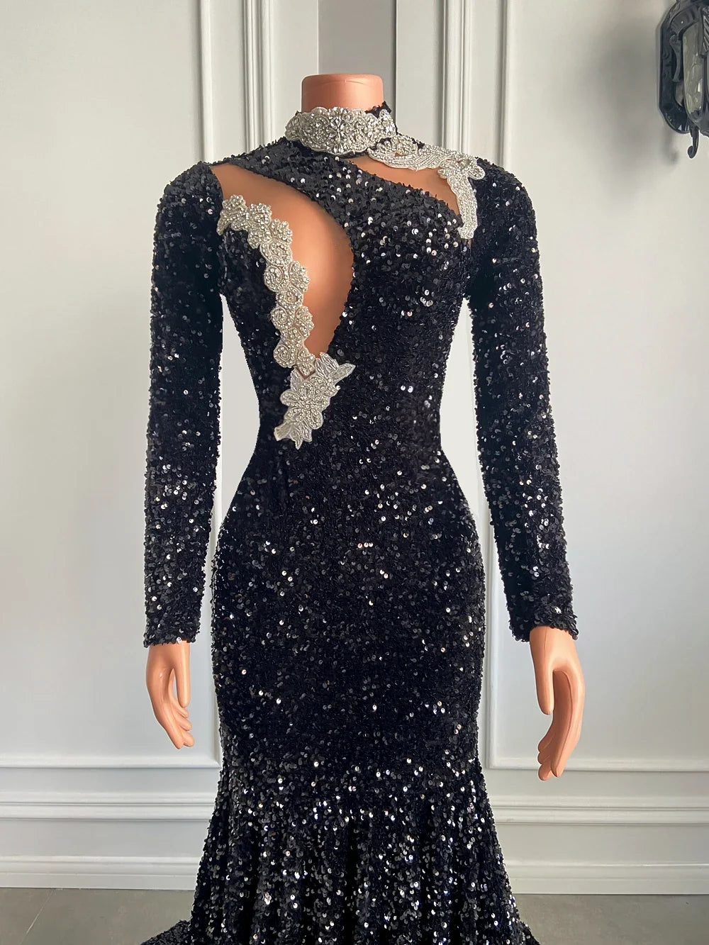 Lori Sequined Maxi Dress