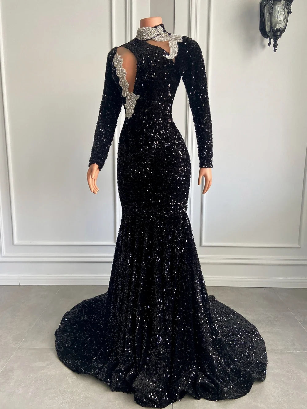 Lori Sequined Maxi Dress