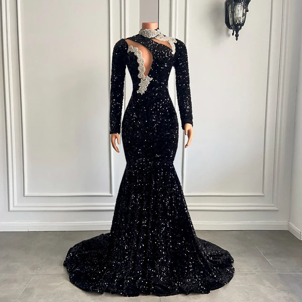 Lori Sequined Maxi Dress