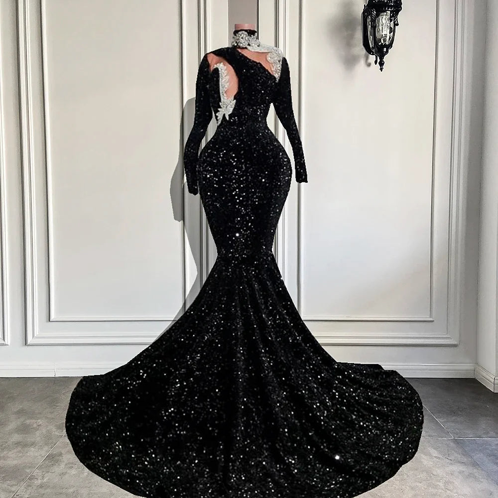 Lori Sequined Maxi Dress