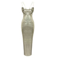 Loves Gold Maxi Dress