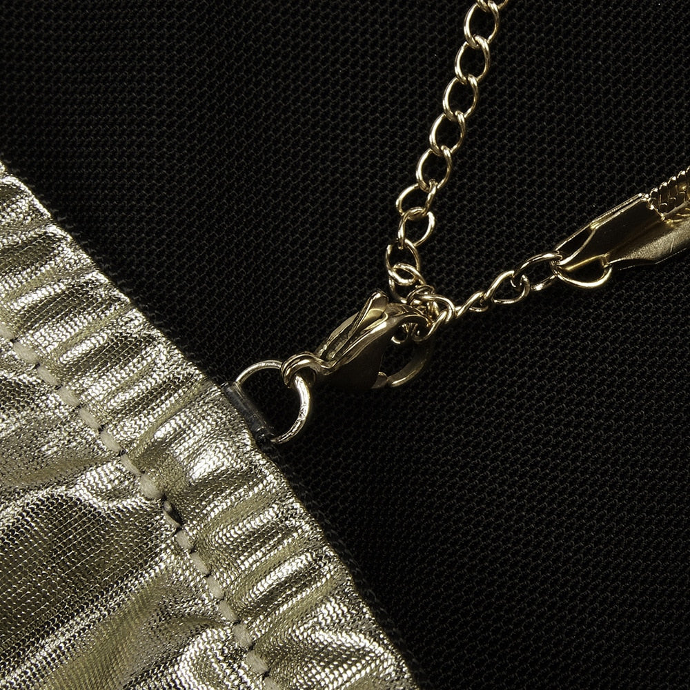 Loves Gold Maxi Dress
